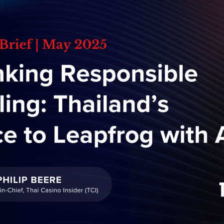 Rethinking Responsible Gambling: Why Thailand Must Leapfrog to A.I.-Driven Player Protection